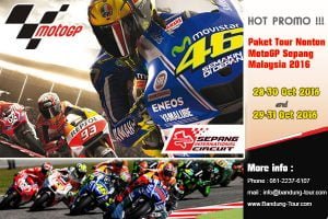 Paket Nonton MotoGP Sepang & Tour malaysia