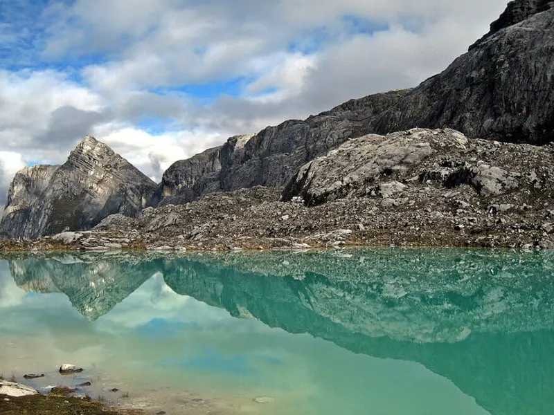 Carstensz Pyramid-basecamp-danau-danau